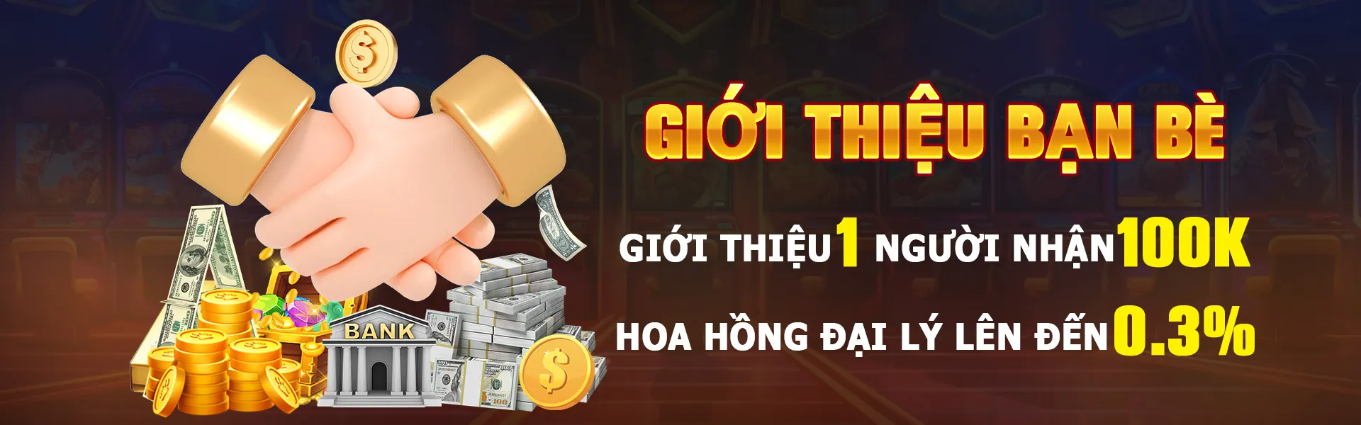 Thưởng giới thiệu bạn bè tại 123 b
